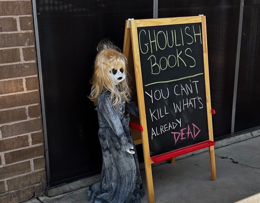 Spooky Reads Aplenty at Selma’s Ghoulish Books Bookshop