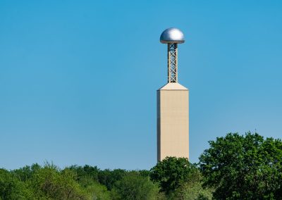 Roadside Oddity: The Mysterious Tower Along I-35 Takes Inspiration from Inventor Nikola Tesla