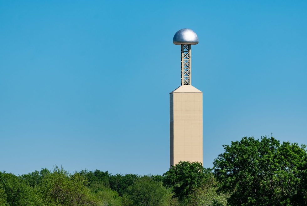 Roadside Oddity: The Nikola Tesla Tower in Milford Along I-35