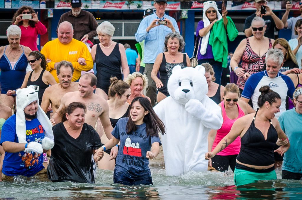 Brave the Cold(ish) Waters at a New Year’s Day Polar Bear Plunge