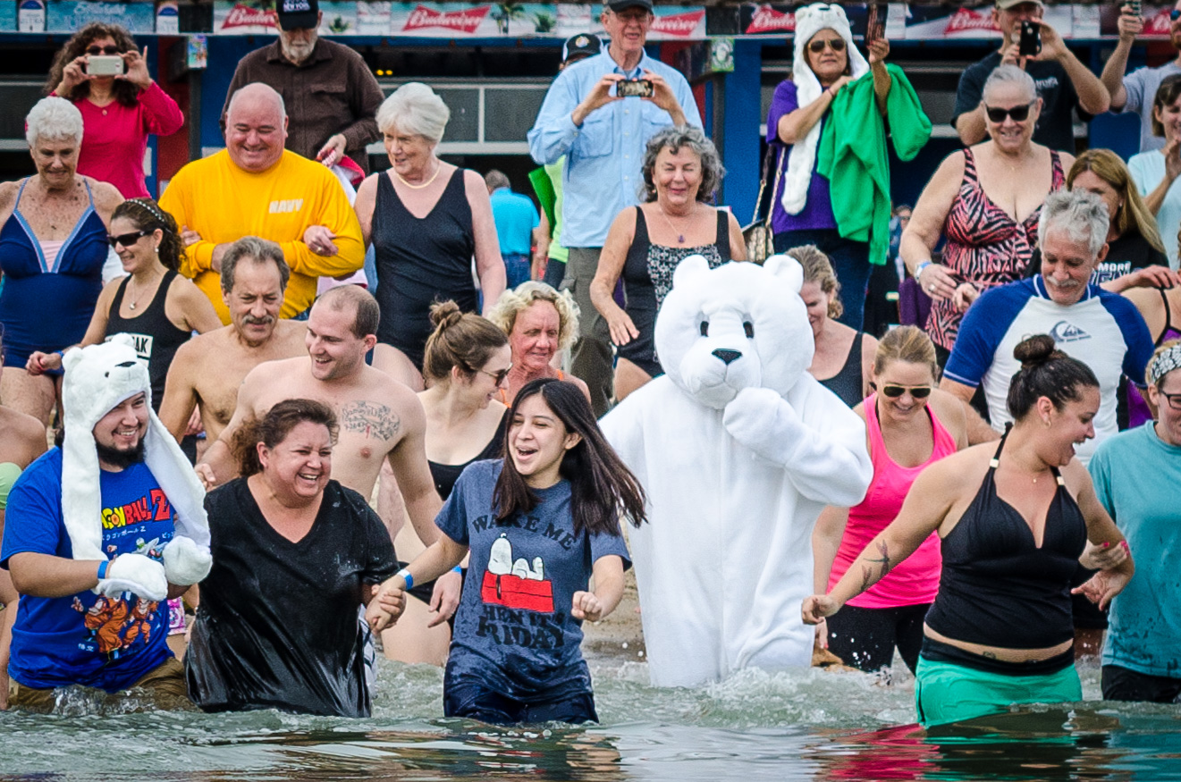 Brave the Cold(ish) Waters at a New Year's Day Polar Bear Plunge