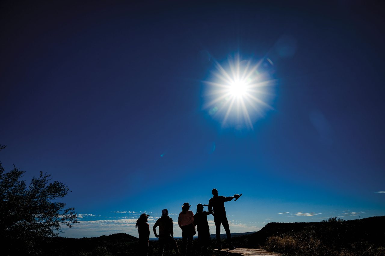 Texas Towns Are Partying Through the Total Solar Eclipse