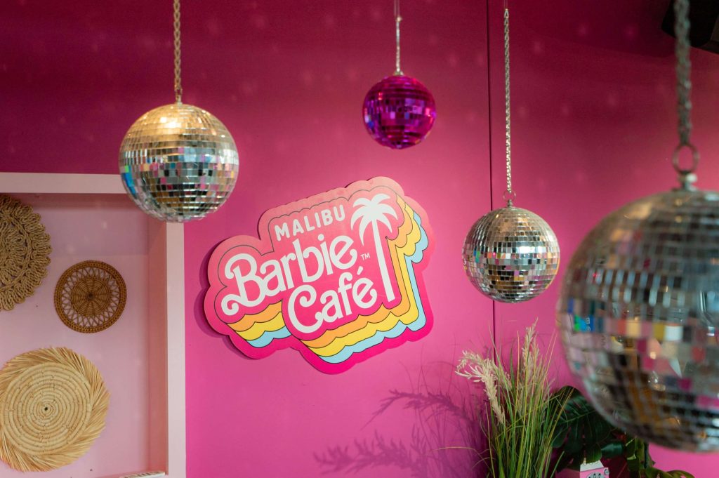 Inside Malibu Barbie's Houston Café