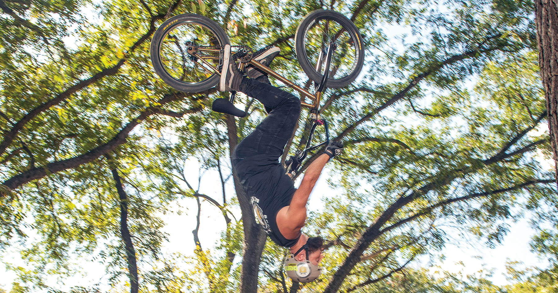 BMX Bikers Flip Out at Austin's 9th Street