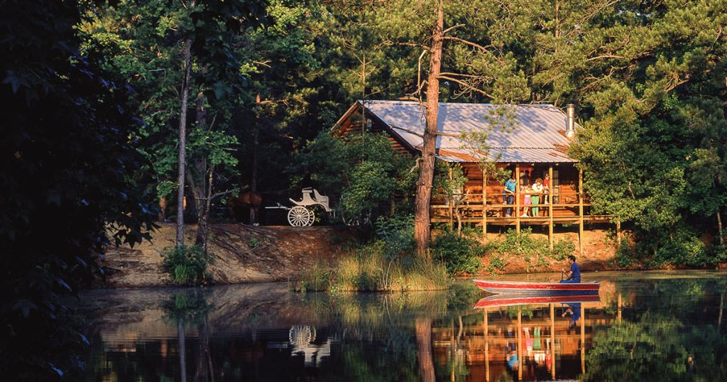 A Lake Retreat at the Big Thicket National Preserve