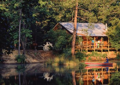 A Lake Retreat at the Big Thicket National Preserve
