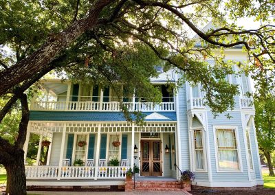 This Former Texas A&M Frat House Is Now a Lush Bed and Breakfast