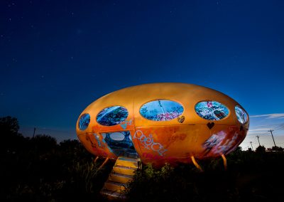 Roadside Oddity: The Futuro House of Royse City
