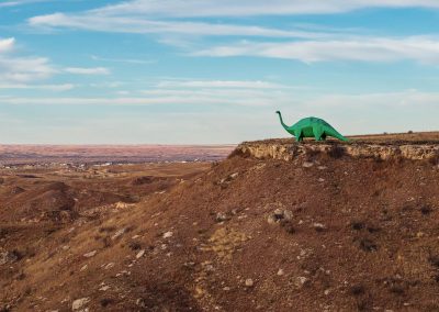 Roadside Oddity: Aud the Dinosaur in Canadian